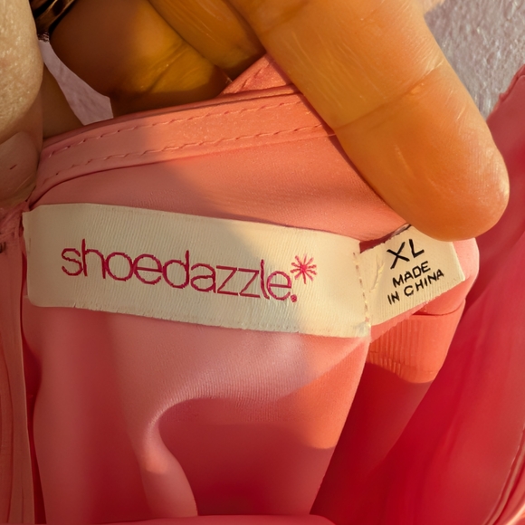 Pink Ribbed Mini Dress - Picture 6 of 6